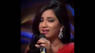 #shreyaghoshal #indian idol#performance#song