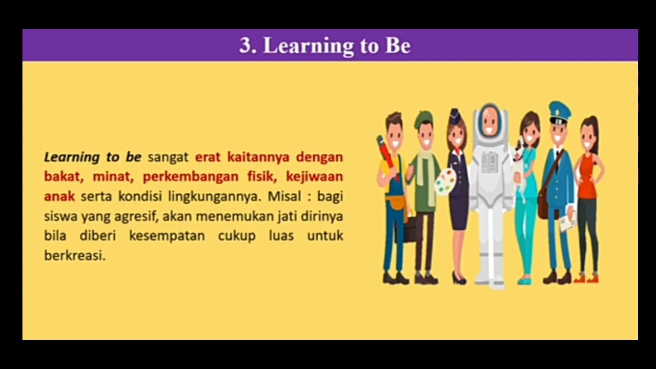 4 Pilar Pendidikan UNESCO - YouTube