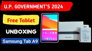 UP Government Free Tablet Unboxing | Samsung Galaxy Tab A9 LTE