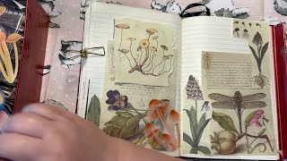 手帳製作 昆蟲 花園 ASMR scrapbooking ooking