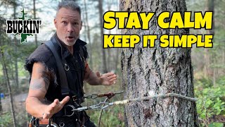How to start! Tree Climbing with Spurs and flip line
