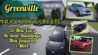 Huge Spring Update in Greenville Wisconsin (Roblox)