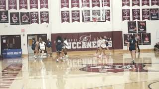 Caravel and Sanford girls play wild double overtime game