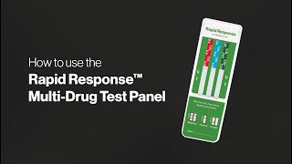 How to Use Rapid Response Multi-Drug Test Panel (FYL XYL NTZ)