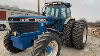 Ford Tw25 tractor separation pt1.