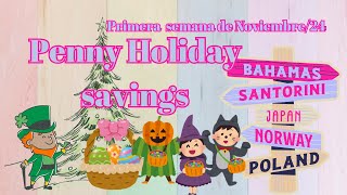 Minnies Penny Holiday / low income Semana1 Noviembre/24  #ahorro#fypシ#moneychallenge