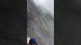 Massive landslide between Satakha Town and Zunheboto Town