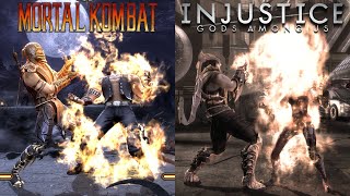 Mortal Kombat VS Injustice | CLASH BETWEEN TWO UNIVERSES FEATURING SCORPION | 4K | PC🖥️🎮