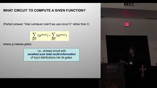 Thermodynamics of Computation: Far More Than Counting Bit Erasure