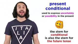 Present Conditional Tense in Italian: Condizionale Presente