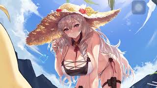 准备好纸巾  阿尔及利亚 MNF Algérie 白沙天堂 皮肤鉴赏 Azur lane 碧蓝航线 アルジェリー アズールレーン G410