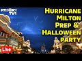 🔴Live: Magic Kingdom Halloween Party before Hurricane Milton - Disney World Live Stream - 10-8-24