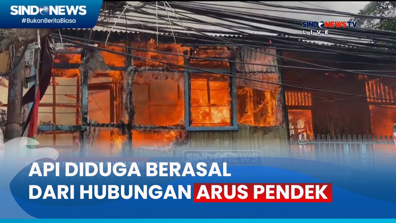 Lima Rumah Permukiman Padat Di Kemayoran, Jakpus, Terbakar - Sindo ...