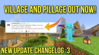 Minecraft PS4 - Village & Pillage OUT NOW! (TU90) - Changelog + All New Features! - Console Edition