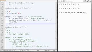 Javascript Tutorial 14 - While loop