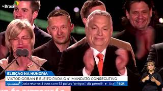 Viktor Orbán é eleito para 4º mandato consecutivo na Hungria