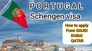How to apply Portugal visa from Saudi Arabia | Schengen visa apply from Middle East #schengenvisa