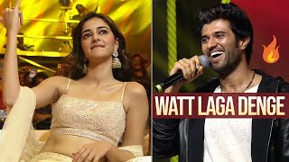 Liger Vijay Deverakonda Mass Speech @ Chennai | Ananya Pandey | Manastars