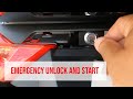 Honda Goldwing 2022 Emergency unlock and Emergency start