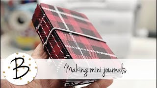 Making your own small journal - Sizzix Die by Eileen Hull