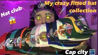 MY CRAZY FITTED HAT COLLECTION ‼️ RED BOTTOMS PINK BOTTOMS AND MORE … 😱