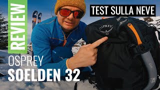 OSPREY SOELDEN 32: lo zaino per lo scialpinismo e il freeride