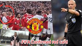 Breaking News:FIFA confirmed Casemiro red card innocence.VAR Proven