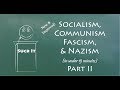 Understand Socialism, Communism, Fascism, & Nazism in 15 Minutes (Part II)