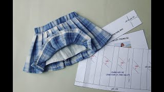 RG228- DIY Sewing a pleated skrirt- Hướng dẫn may rập chân váy xếp li