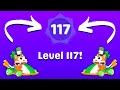 Reaching level 117 in Smash Karts!