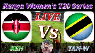 Kenya Women v Tanzania Women || 3rd Match || Kenya Quadrangular Women's T20