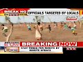 local residents chase officials u0026 cops with sticks in west bengal s bankura