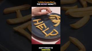 THE SECRET MENU!🔑 “A Risky Escape Plan” #shorts