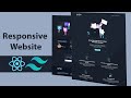 Create a Responsive Website using React JS and Tailwind CSS