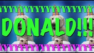 HAPPY BIRTHDAY DONALD! - EPIC Happy Birthday Song