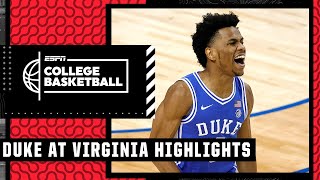 Duke Blue Devils at Virginia Cavaliers |  Game Highlights | College Basketball o