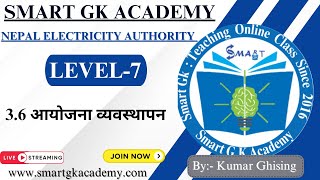 Nepal Electricity Authority ||Level-7 || 3.6 आयोजना व्यवस्थापन ||By:- Kumar Ghising