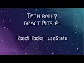 React Bits #1 | React Hooks - UseState