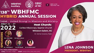 2022 WBHFMC Annual Session Sunday Evening Service | Dr. Nathan E. Scovens