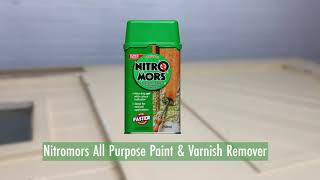 How to use Nitromors All Purpose Paint \u0026 Varnish Remover