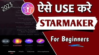 Starmaker Par Kaise Gana Gaya Jata Hai | Best Singing App | Singing App | Star maker |Starmaker 2023