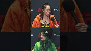 Can’t believe Polyana Viana said this about Colby Covington LOL #shorts #ufc