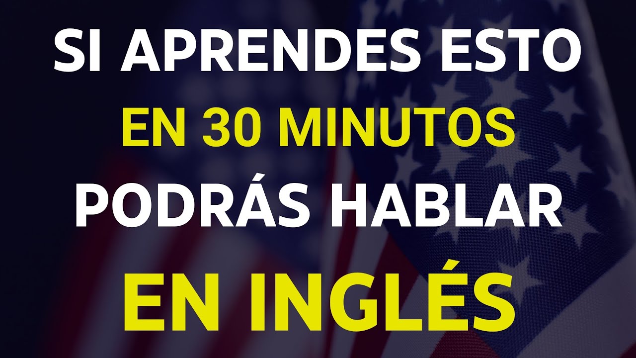 🔥 ESCUCHA ESTO Y PODRAS ENTENDER EL INGLES EN MENOS DE 1 HORA 📚 ...