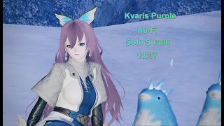 PSO2NGS Kvaris Devastators Solo Hu/Fi S rank Sword/Partizan 18:37 (クヴァリスデバステーターズ ソロ Hu/Fi 18:37)