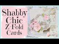 DIY Card Making Tutorial ~ Shabby Chic Cards ~ Mintay Homemade Collection