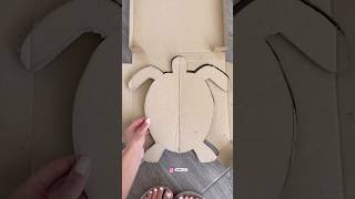 Papier-mâché Turtle 🐢 #diycrafts #tutorial #diy