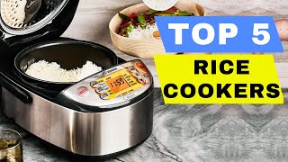 TOP 5 BEST RICE COOKER 2024 REVIEW - GOOD AMAZON ELECTRIC RICE COOKERS (BUYING GUIDE / ALL BUDGET)