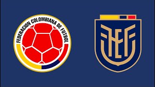 SEGUNDO AMISTOSO COLOMBIA VS ECUADOR.  SUB-20
