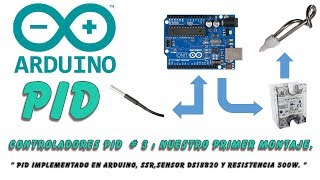 Controladores PID #3 : implementando un PID con arduino para calentar agua.