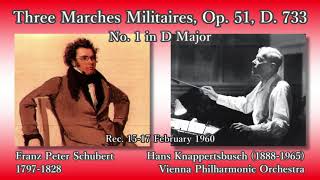 Schubert: 3 Marches militaires No. 1, Knappertsbusch \u0026 VPO (1960) シューベルト 軍隊行進曲第1番 クナッパーツブッシュ